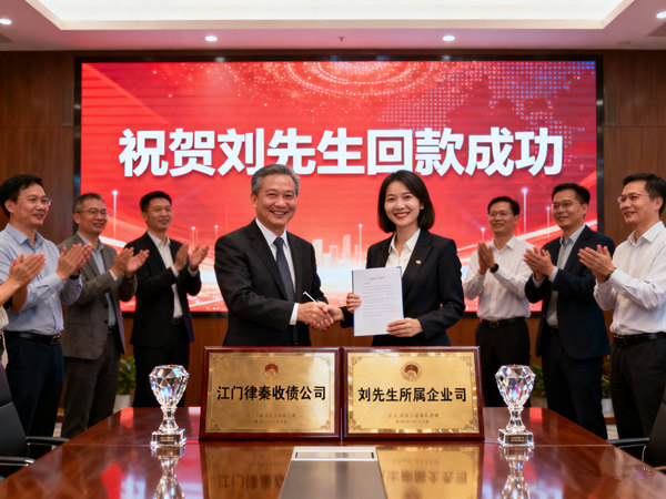 恭喜梅州市刘先生成功追回欠款